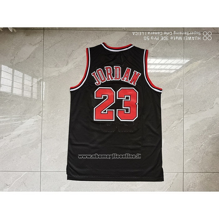 Maglia Chicago Bulls Michael Jordan #23 Mitchell & Ness 1997-98 Nero